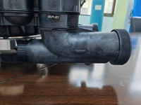 Vanne de contrôle Pentair Autotrol pour adoucisseur de filtre, moteur Magnum, engrenage 220V 16000 L/heure, équipement de traitement de l'eau pour adoucissement