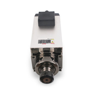 Motor de Husillo Cuadrado para Router CNC, Modelo Nuevo de Última Generación, 12kw, 12000 <span class=keywords><strong>RPM</strong></span>, ER40, 380V, 400 <span class=keywords><strong>Hz</strong></span>, Venta Caliente - Product Image 3