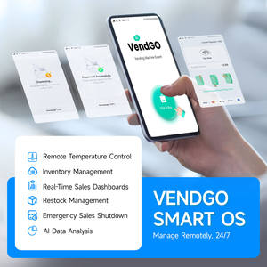 新技術AI搭載自動販売機 スマート無人食品・スナック・飲料自動販売機 - Product Image 6