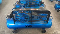 Compresseur d'air à piston entraîné par courroie, Nouveau, 1.5~11KW, 70L, 80L, 110L, 190L, 350L, 500L, Technologie de refroidissement par air portable
