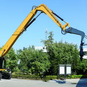 Máquina de conducción de hojas de excavadora, pluma de apilamiento de alta resistencia, piezas de maquinaria de construcción, venta de fábrica