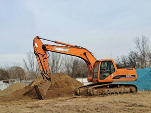 Excavadora Doosan DX225LCV usada de alto estándar de Corea Función de funcionamiento superior Gran capacidad Buen estado Doosan Digger Venta - Product Image 2