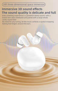 Écouteurs TWS avec annulation active du <span class=keywords><strong>bruit</strong></span> 4MIC ANC, affichage numérique de la batterie, basses Hi-Fi stéréo, grande batterie, écouteurs sans fil intra-auriculaires TWS - Product Image 6