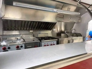 Custom Fast Pasta Pizza Chip Sticks Hamburguesa Camión de comida Remolque de comida rápida para el negocio de la cocina móvil - Product Image 3