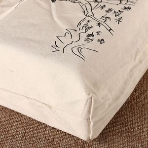 Bolsa Térmica de Lona Personalizada con Diseño de Dibujos Animados, Ecológica, con Impresión de Serigrafía, Aislamiento Térmico, para Mantener Frescos los Alimentos, para Uso Promocional - Product Image 2