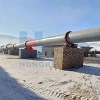 Système de four rotatif complet Honeke 3x60m avec refroidisseur, préchauffeur, contrôlé par PLC, boîte de vitesses, roulement à longue durée de vie pour la construction et le ciment