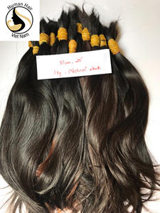 Materias primas al por mayor paquetes de Vietnam Virgin cutícula alineada pelo 8A 9A 10A sin enredo sin derramamiento sin procesar de la Virgen del pelo del templo - Product Image 3