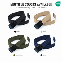 Ceintures en toile, ceinture en toile de style tendance avec boucle et embout en fer, 54 pouces de long |   Ajustable et adaptable à de nombreuses couleurs