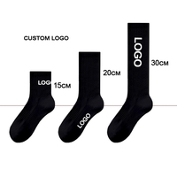 Chaussettes de football personnalisées en tissu éponge, antidérapantes, colorées, avec logo sur mesure, pour le sport et la mode