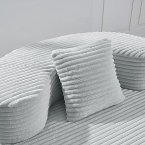 High Density of Compressed Flannel Fabric Upholstered <b>Sleeper</b> Chair Comfortable No-Assembly Lounge <b>Sofa</b> for Living Room Bedroom - Product Image 5