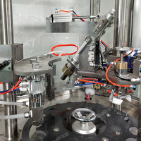 Machine de remplissage automatique d'aérosols à 4 buses, pneumatique et électrique, précision de 1 g, 100-500 ml, pour désodorisants, cosmétiques et produits chimiques