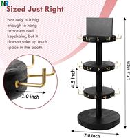 Présentoir Électrique Rotatif pour Vente en Gros : Boucles d'Oreilles, Cartes à Collectionner, Sacs Cadeaux, Publicité, Mariages, Alimentation, Montres