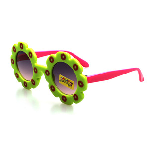 Gafas de Sol para Niños Xsy, Forma de Flor, Marco de PC, Lentes AC, Protección UV, Unisex, Gafas de Playa para Niños - Product Image 2