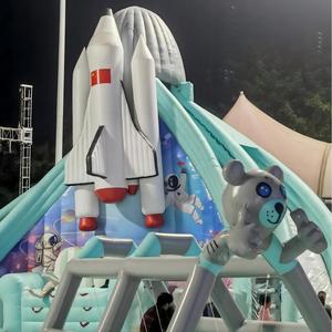 Giant Park, le <span class=keywords><strong>plus</strong></span> grand château gonflable au <span class=keywords><strong>monde</strong></span>, thème spatial, trampoline gonflable géant, vaisseau spatial gonflable, château gonflable - Product Image 4