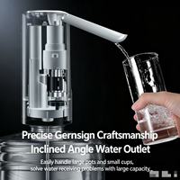 Distributeur d'eau portable intelligent pliable pour la maison, le bureau, l'école et les voyages, pompe électrique rechargeable par USB pour bouteille de 5 gallons