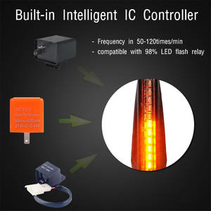 <span class=keywords><strong>Moto</strong></span> 12 LED Clignotants <span class=keywords><strong>Clignotant</strong></span> Queue Léger Coulant L'eau Moteur <span class=keywords><strong>Clignotant</strong></span> Feux de Direction Voyant <span class=keywords><strong>Stop</strong></span> Signal IP68 - Product Image 4