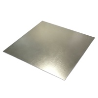 Tôles d'acier galvanisé (GI) de qualité industrielle, format standard 1220*2440mm pour la fabrication métallique