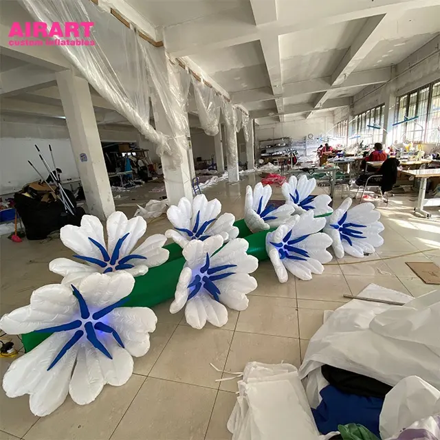 花の花風船休日の装飾組み合わせインフレータブルステージ用