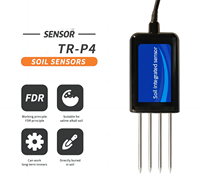 Sensor de pH, NPK, Temperatura, Humedad y Conductividad del Suelo, Medidor Multiparámetro de Humedad del Suelo