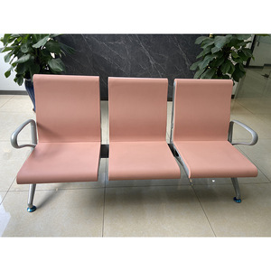 Sillas de Espera Prosperous de 3 Plazas, Color Azul, con Pasamanos, para Uso Público - Product Image 3