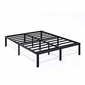 Warehouse Iron Durable Living Room Hotel Metal Platform Adjustable Customizable Modern Bedroom Furniture <b>Bed</b> Frame King Size - Product Image 1