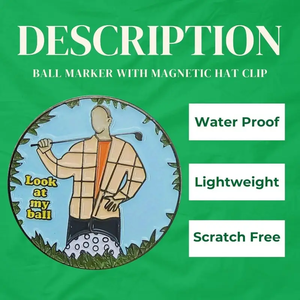 Regardez le clip de chapeau de golf en fer-de haute qualité, Offre Spéciale pour le marché mondial, support de marqueur de balle magnétique - Product Image 4