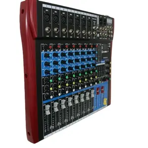 ES1202 6/8/12 Channel Professional Audio Powered Mixer Console