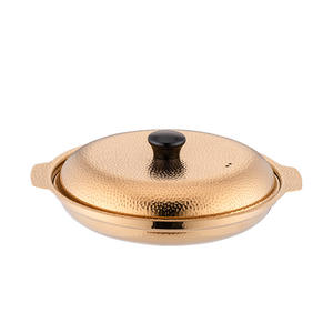 Marmite à motif flocon de neige, marmite à fond plat en acier inoxydable commercial pour shabu-shabu, marmite à fond <span class=keywords><strong>sec</strong></span> pour ragoût de <span class=keywords><strong>poulet</strong></span> braisé - Product Image 6