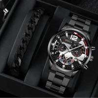 Montre de luxe pour homme LP11, bracelet en acier 20 mm, cadran à quartz, affichage du calendrier, montres à bas prix, cadeaux
