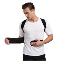 Respirant anti-dérapant médical Posture correcteur ceinture droite lombaire haut du dos soutien Protection de protection