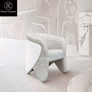 Silla nórdica de madera para sala de estar, sofá de un solo asiento de lujo, sillas de salón decorativas, sillón Perezoso - Product Image 3