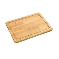 Placa de corte de madeira de borracha natural, de alta qualidade, bloco de cortar
