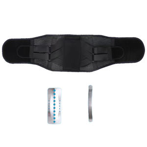 Ceinture en polyester uréthane et nylon avec plaque en acier bionique avec logo personnalisable - Product Image 5