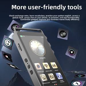 Traducteur multilingue 2025, interprétation simultanée, hors ligne, intelligence artificielle intelligente, apprentissage de l'<span class=keywords><strong>anglais</strong></span>, enregistrement de conférence, <span class=keywords><strong>photo</strong></span> - Product Image 5