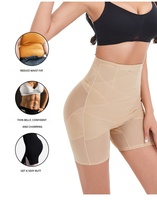 Shorts gainants sans couture taille haute pour femme, rehausseur de fesses, contrôle du ventre, soutien post-partum, grandes tailles, vente en gros