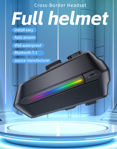 ชุดหูฟังติดหมวกกันน็อคมอเตอร์ไซค์ C5S กันน้ำระดับ IPX6 เชื่อมต่อบลูทูธ 5.3 รองรับการสลับภาษาสองภาษาเพื่อเปิดใช้งานผู้ช่วยเสียง - Product Image 2