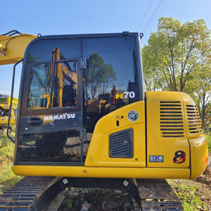 รถขุดดิน Komatsu แบบใช้แล้วรถขุดตีนตะขาบขนาดเล็ก70 8 Pc70-8 Pc70<span class=keywords><strong>มือ</strong></span><span class=keywords><strong>สอง</strong></span> - Product Image 6