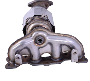 Convertisseur catalytique de système d'échappement en acier inoxydable SS409 pour pièces de véhicule de collecteur avant Hyundai Santa Fe 2.4 - Product Image 5