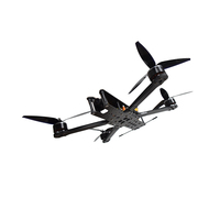 Drone FPV professionnel QYHY de 7 pouces en fibre de carbone avec longue autonomie pour les tâches de logistique et de mesure par télécommande