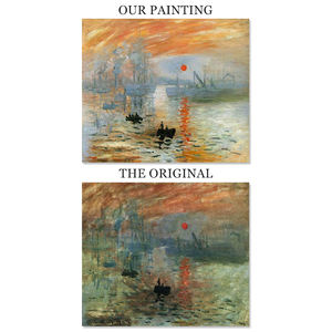 Musée Qualité Peint À La Main Impressionniste Célèbre Claude Monet Art Iris Monets Jardin Peinture À L'huile Reproduction Toile Personnalisée - Product Image 5