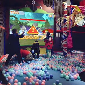 Système interactif FT8 avec 22 jeux thématiques, jeu de projection interactive sur mur virtuel : un jeu multijoueur de lancer de balles - Product Image 1