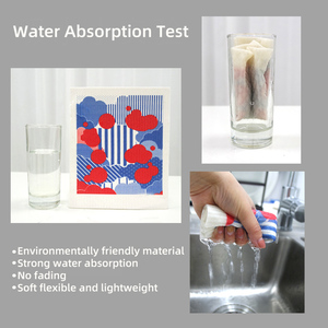 Foamstar Microfibra Biodegradable ECO Friendly Absorbente Paño <span class=keywords><strong>de</strong></span> limpieza Paño <span class=keywords><strong>de</strong></span> plato sueco - Product Image 5