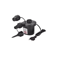 Pompe à air électrique en plastique 220-240V avec adaptateur de valve et 3 embouts, gonfleur et dégonfleur rapide pour matelas et piscines, modèle SC ECOMMERCE