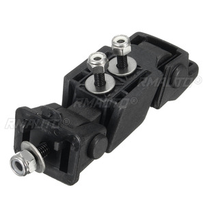 1 Set <b>Black</b> Hood Lock <b>Bracket</b> Latches Buckle Holder for Jeep/Wrangler 2007-2016 - Product Image 3