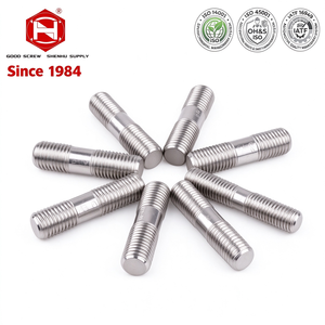 Oferta Especial: Perno Roscado de Doble Extremo A2-70 304 316 de Acero Inoxidable, Longitud Igual, Resistente a la Corrosión, Alta Resistencia - Product Image 1