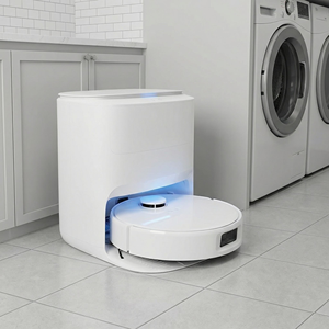 Robot Aspirador para el Hogar con Navegación LDS SLAM, Succión de Ocho Mil Pa, Limpieza en Seco y Húmedo, Tres en Uno - Product Image 1