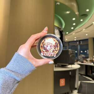 Aimant de réfrigérateur 3D en acrylique, motif Ninja Anime, art créatif, animation, vente en gros - Product Image 2