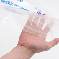 Sceau transparent à huit côtés debout pochettes à fond plat large bouche PET PE sacs d'emballage dates rouges noix noix emballage cadeau