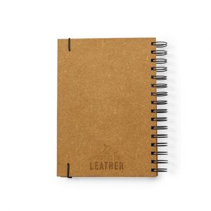 Libreta Promocional Tamaño A5 con Espiral, Cubierta de Cuero Reciclado, Diario, Agenda, Planificador, Regalos Empresariales de Oficina - Product Image 4