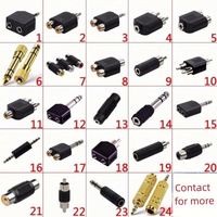 Adaptateur mâle-femelle en L à 90 degrés, 4 pôles, prise femelle, adaptateur mâle en PVC, connecteur jack audio 3,5 mm